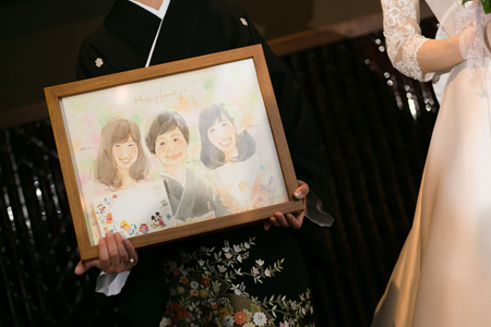 「今までの感謝の気持ちも伝わり、とても喜んでもらえました。」 フジエシュンスケ