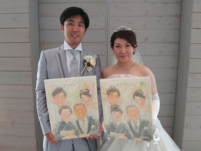 「私たちの夢を叶えて下さって、ありがとうございます。」 フジエシュンスケ