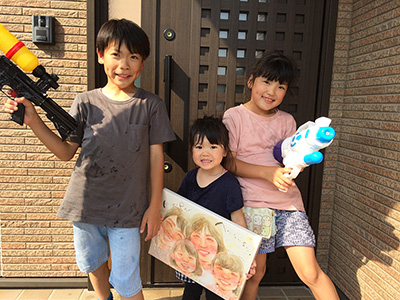 「家族の思い出がまたひとつ増えたようで本当に嬉しく思います。」 マッキー