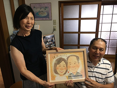 「渡した瞬間涙ぐんで喜んでいました」 なぎさ