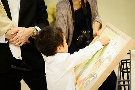 「祝福の花でいっぱいのウエディングブーケ」 なぎさ