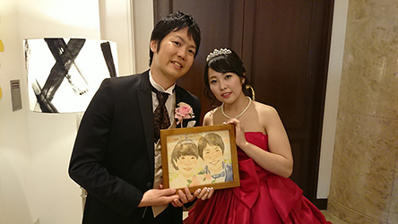 「娘たちも喜んで受け取ってくれました。」 はち