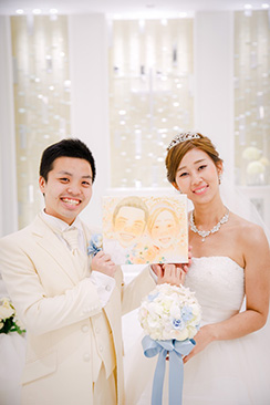 「見るたびに結婚式のことを思い出して幸せな気持ちに」 彩