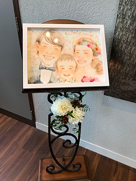 「幸せな結婚式になりました」 彩