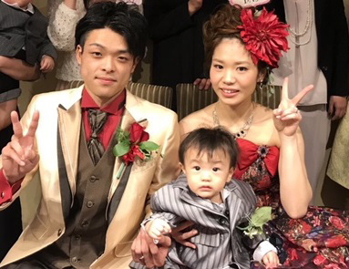 「幸せな結婚式になりました」 彩