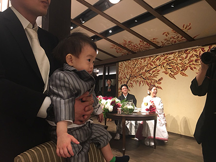 「幸せな結婚式になりました」 彩