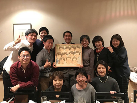 「感謝の気持ちに華を添えて下さりありがとうございました。」 はち