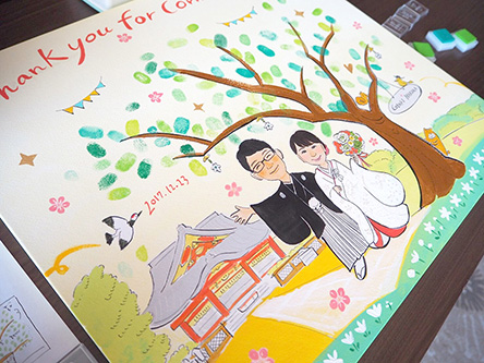 「世界に一つの記念品となりました。」 anco