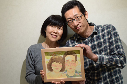 「柔らかいタッチが両親の雰囲気にピッタリ！」 はち