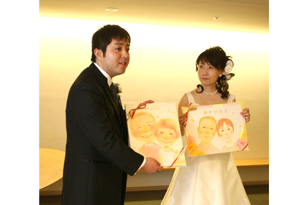 「明るくて、楽しくて、元気が出る絵」