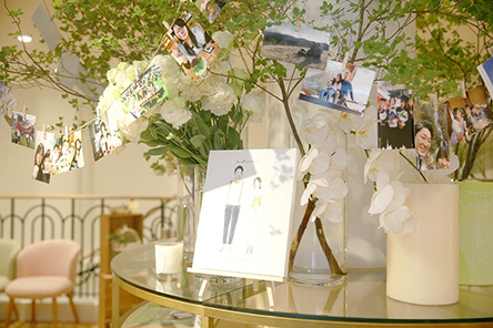 「似顔絵はるつさんに、と夫婦で決めていました」 るつ