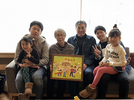 「父は絵を抱きしめて号泣でした。」 anco