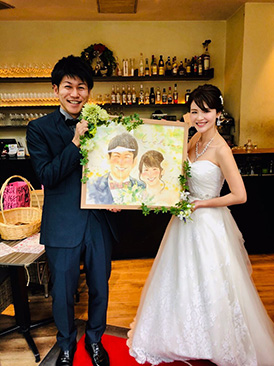 「想像以上に素敵な仕上がりで感動しました！」 はち