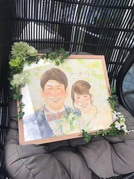 「想像以上に素敵な仕上がりで感動しました！」 はち