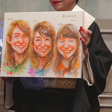 「自分たちだけではなく来賓客も楽しめてよかったです。」 Tommy