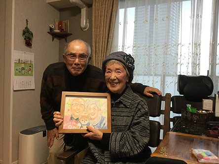 「心があふれていて 家族みんな大好きです。」 フジエシュンスケ