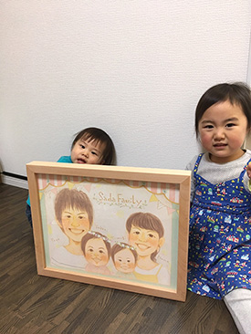 「そっくりに可愛さのアクセントがついた作品に満足です！」 まあこ