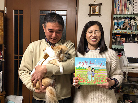 「父の反応に、わたしもニヤニヤしてしまいました。」 anco
