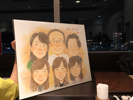 「今は家の1番目立つ場所に飾っています！！」 なぎさ