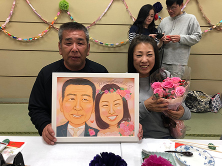 「私たちもとても幸せな気持ちになることが出来ました。」 ふたば