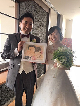 「見るたびに2人でニコニコしています」 なぎさ