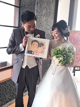 「見るたびに2人でニコニコしています」 なぎさ