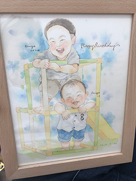 「やっぱりお願いしてよかったなと感じながらの1日でした。」 フジエシュンスケ なぎさ