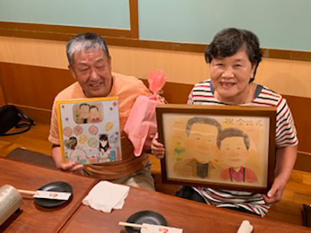 「とても喜んでもらえました」 なぎさ