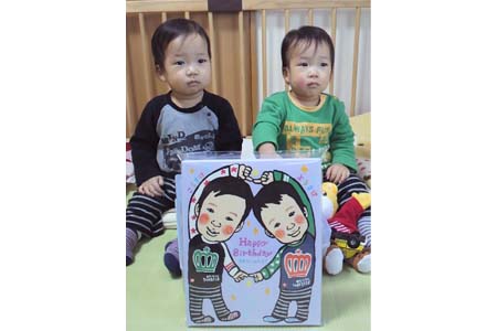 「１歳の誕生日記念」