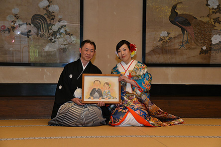 「予想以上の素敵な似顔絵」 なぎさ