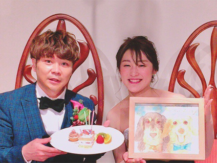 「とても喜んでくれて、大成功でした！」 はち