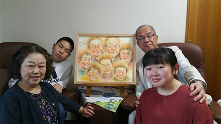 「毎日眺めて頑張ります。」 さかもとさやか