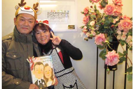 「両親へのサプライズ」