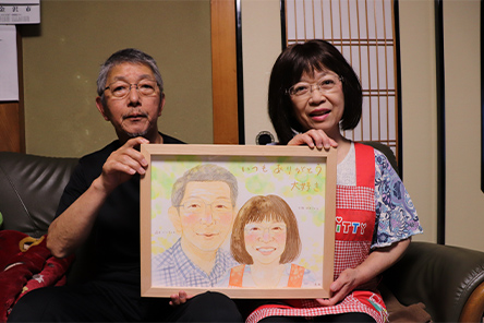 「想いを託して本当に良かった」 はち