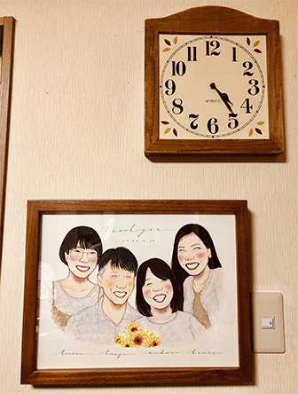 「心が温まる幸せな絵」 ebisu