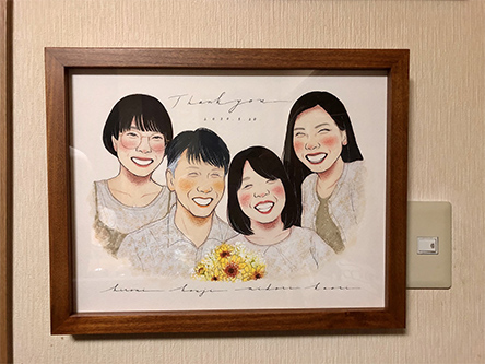 「心が温まる幸せな絵」 ebisu