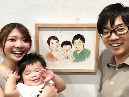 「息子が自分をタッチしてニヤニヤ」 ebisu