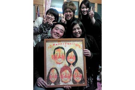 「家族皆に笑顔を届けてくれました!」