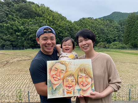 「こっちが笑顔になるようなキラキラした表情」 さかもとさやか