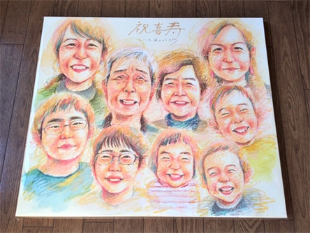 「家族の絆を感じることができます。」 さかもとさやか
