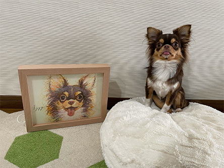 「期待通り、いや!想像以上の素敵な絵に感動しました!」 さかもとさやか