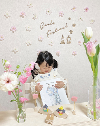 「似顔絵を私達のところに持ってきてくれました！」 るつ