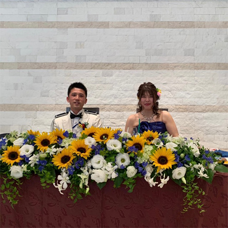 「新郎新婦も大変喜んでくれました!」 フジエシュンスケ