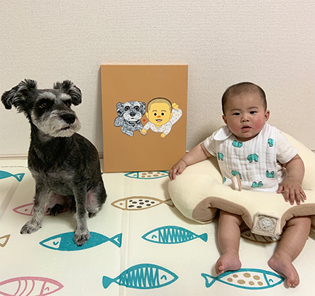 「描いていただいた絵の様になれたらと願っています。」 ぐりこ TOYシリーズ