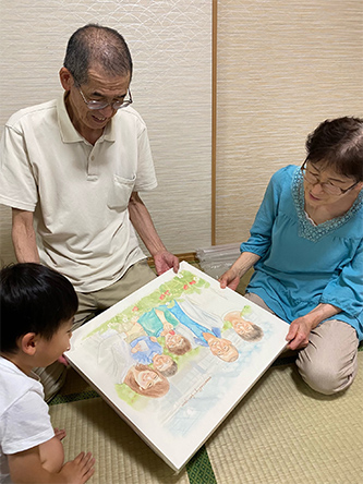「似顔絵の世界にハマってしまいそうな私です。」 フジエシュンスケ
