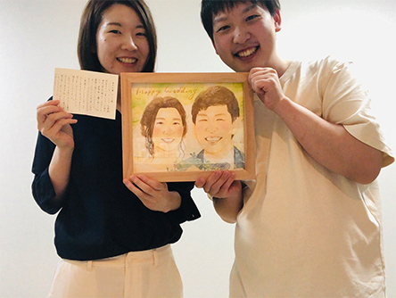 「心がほっと落ち着くような存在に」 はち