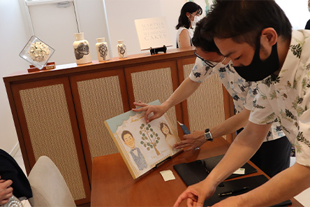 「私たち夫婦の証として、今後も大切にしていきます」 まあこ