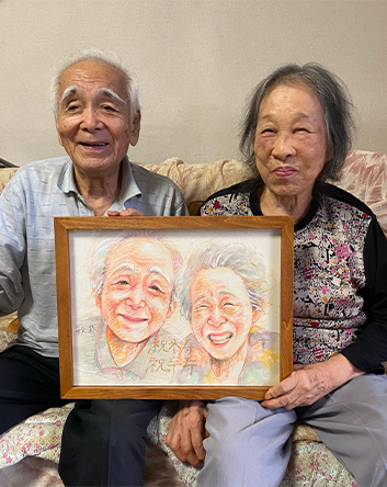 「さやかさんに描いてもらって大正解でした。」 さかもとさやか
