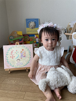 「絵を見るたびに家族みんながにこにこ笑顔に」 anco