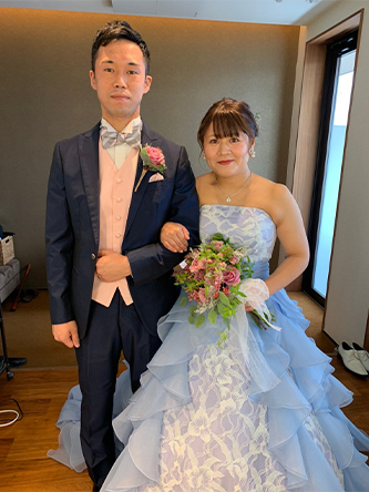 「イメージしていた以上に非常に素敵でした！」 フジエシュンスケ